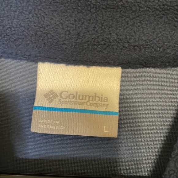 Colombia Navy Blue Zipper PullOver - Picture 4 of 5